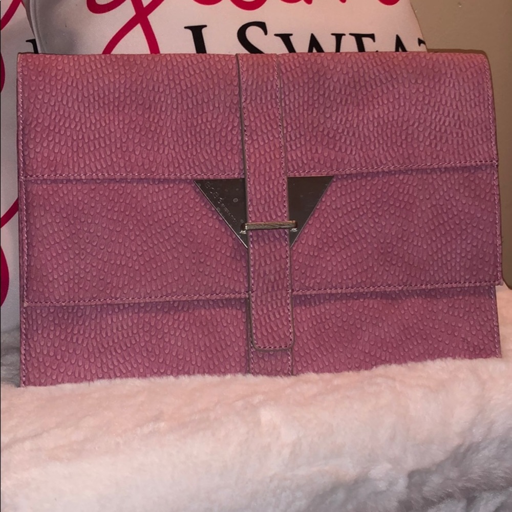 BCBGeneration Pink Clutch